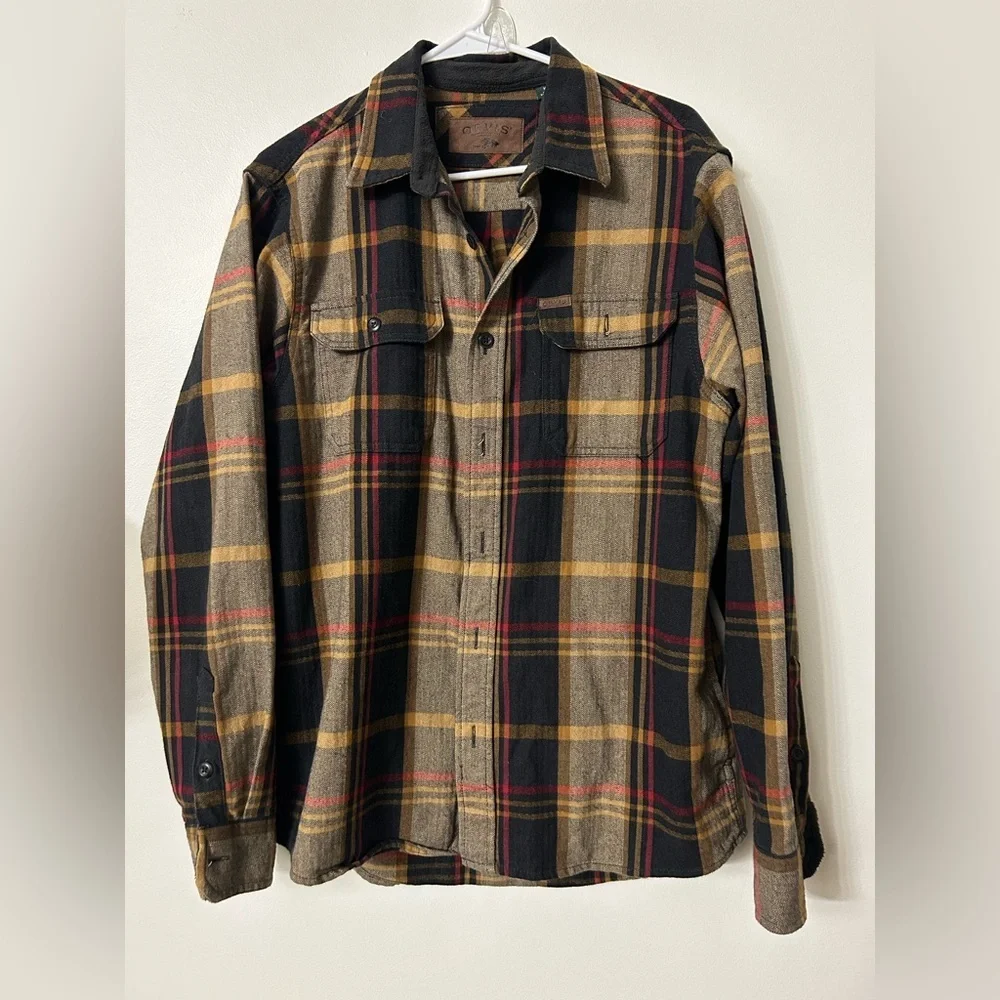 Orvis Plaid Flannel Shirt